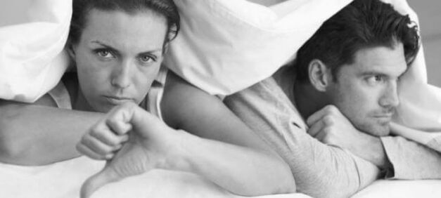 Muž má problémy s potenciou